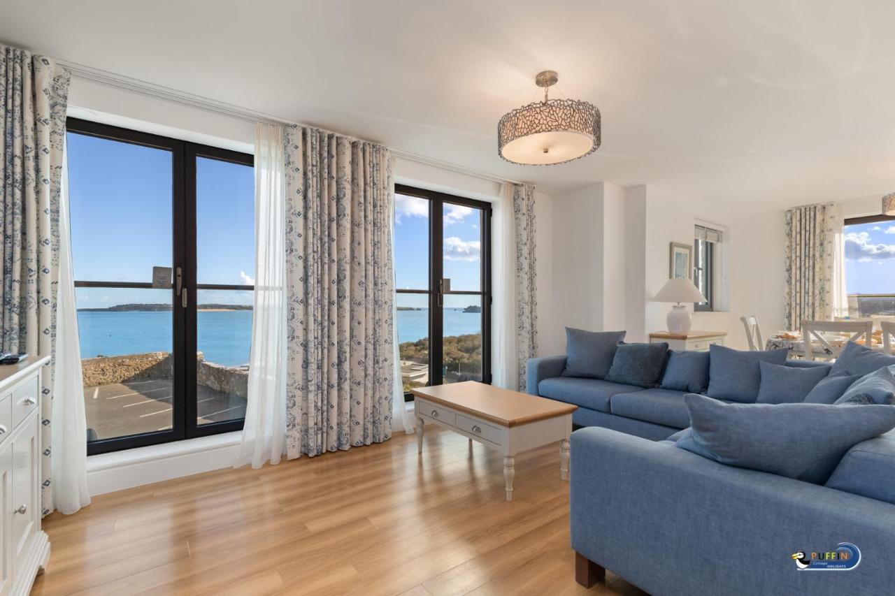 Apartment 8 Waterstone House - Luxury Apartment, Sea Views, Pet Friendly Tenby Exteriör bild