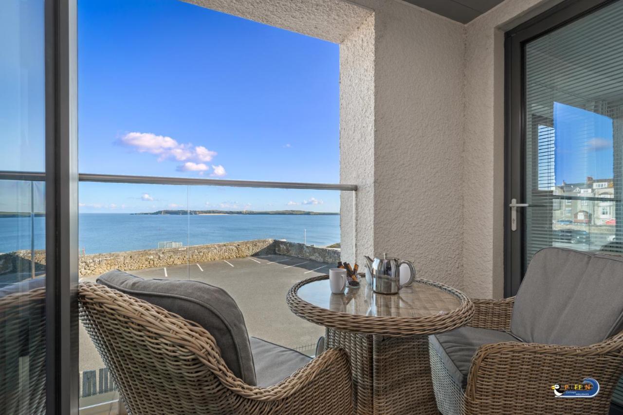 Apartment 8 Waterstone House - Luxury Apartment, Sea Views, Pet Friendly Tenby Exteriör bild