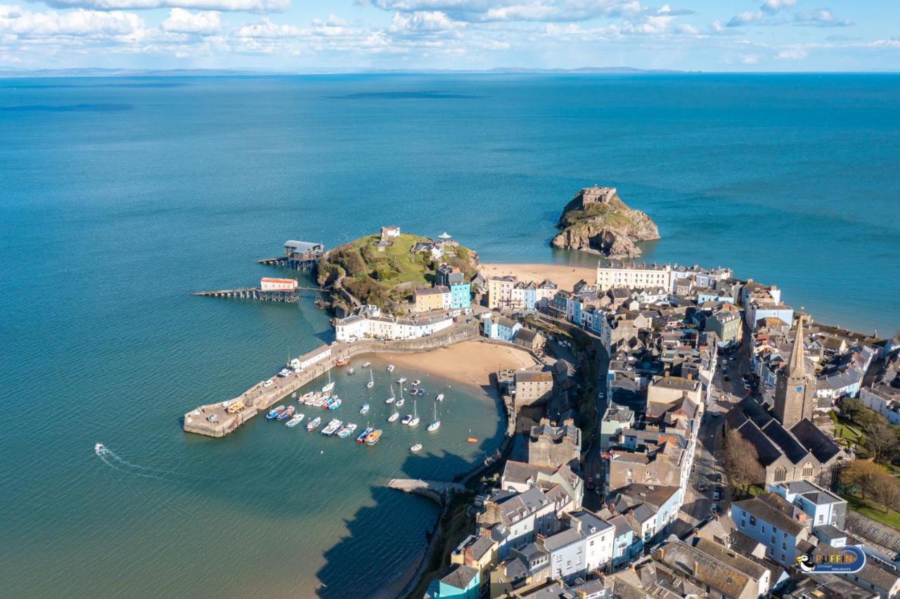 Apartment 8 Waterstone House - Luxury Apartment, Sea Views, Pet Friendly Tenby Exteriör bild