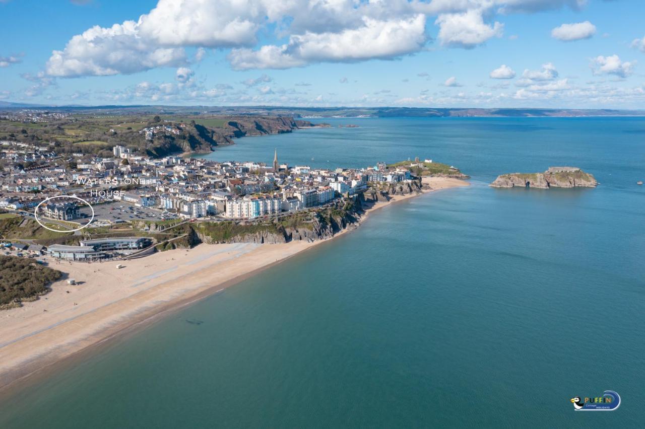 Apartment 8 Waterstone House - Luxury Apartment, Sea Views, Pet Friendly Tenby Exteriör bild