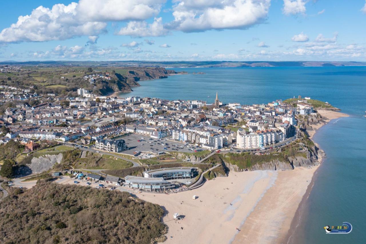 Apartment 8 Waterstone House - Luxury Apartment, Sea Views, Pet Friendly Tenby Exteriör bild
