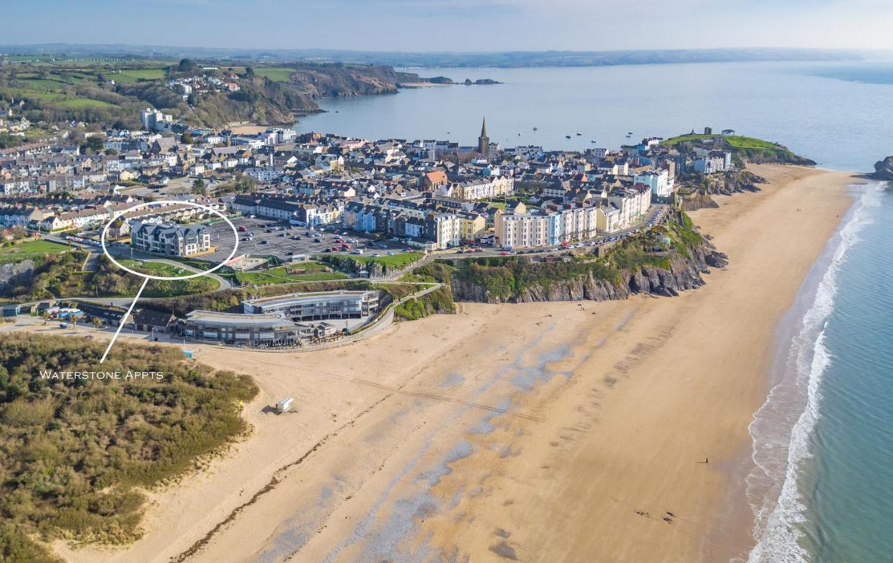 Apartment 8 Waterstone House - Luxury Apartment, Sea Views, Pet Friendly Tenby Exteriör bild
